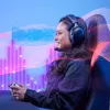 HyperX Cloud III Wireless - Zestaw słuchawkowy gamingowy, Czarny; Czerwony, Chiny, Wokółuszne, Zamknięte, Aktywne, 155 mm