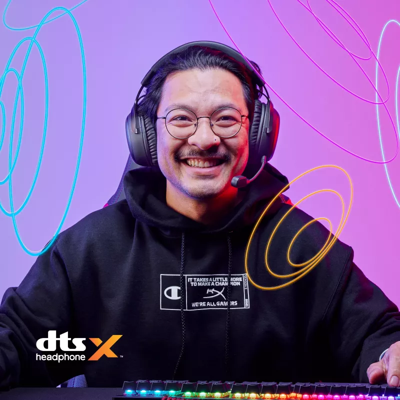 HyperX Cloud III Wireless - Zestaw słuchawkowy gamingowy, Czarny; Czerwony, Chiny, Wokółuszne, Zamknięte, Aktywne, 155 mm