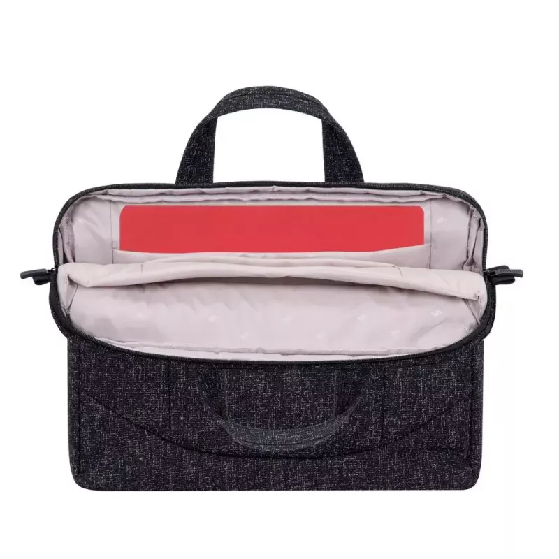 Torba na ramię Rivacase 7931 39,6 cm 15,6 cala Czarno-Biała