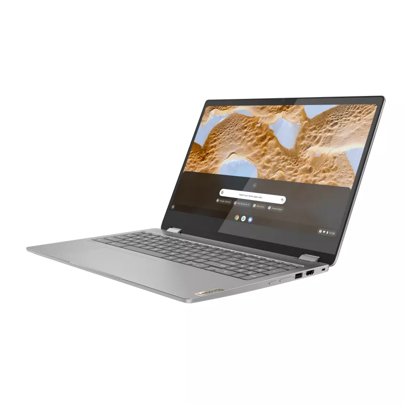 Lenovo IdeaPad Flex 3 Chrome 15IJL7 Intel® Celeron® N N4500 Chromebook 39,6 cm (15,6 cala) ekran dotykowy Full HD 8 GB LPDDR4x-SDRAM 128 GB eMMC Wi-Fi 6 (802.11ax) ChromeOS szary