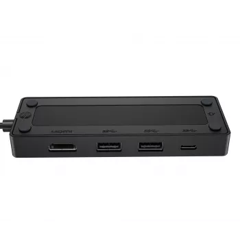 HP USB-C Travel Hub G3 Hub USB-C o szerokości 116 mm, głębokości 41,9 mm i wysokości 14,5 mm