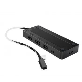 HP USB-C Travel Hub G3 Hub USB-C o szerokości 116 mm, głębokości 41,9 mm i wysokości 14,5 mm