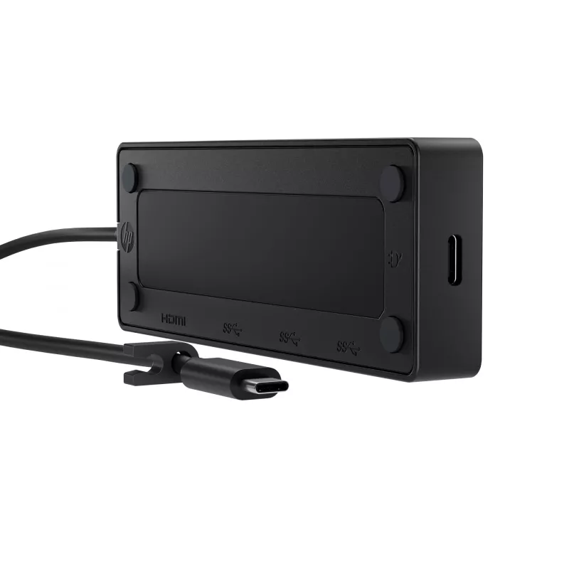 HP USB-C Travel Hub G3 Hub USB-C o szerokości 116 mm, głębokości 41,9 mm i wysokości 14,5 mm