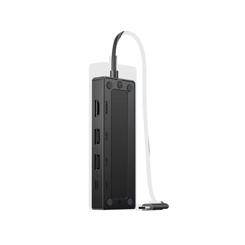 HP USB-C Travel Hub G3 Hub USB-C o szerokości 116 mm, głębokości 41,9 mm i wysokości 14,5 mm