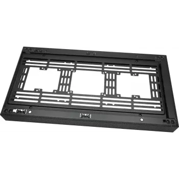 Obudowa PC Mini Tower INTER-TECH IM-2 Expander, Mini-ITX/Micro ATX, obsługa zasilaczy ATX/SFX, dyski 2,5 cala i 3,5 cala, wentylatory przednie/górne 120/140 mm, czarna