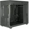 Obudowa PC Mini Tower INTER-TECH IM-2 Expander, Mini-ITX/Micro ATX, obsługa zasilaczy ATX/SFX, dyski 2,5 cala i 3,5 cala, wentylatory przednie/górne 120/140 mm, czarna