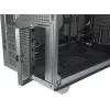 Obudowa PC Mini Tower INTER-TECH IM-2 Expander, Mini-ITX/Micro ATX, obsługa zasilaczy ATX/SFX, dyski 2,5 cala i 3,5 cala, wentylatory przednie/górne 120/140 mm, czarna