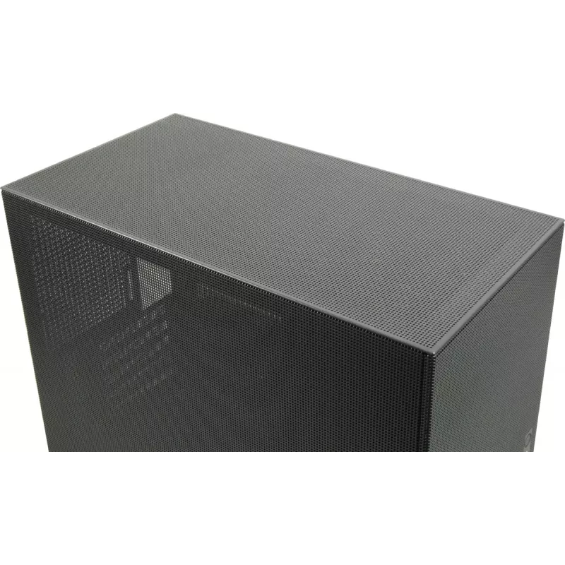 Obudowa PC Mini Tower INTER-TECH IM-2 Expander, Mini-ITX/Micro ATX, obsługa zasilaczy ATX/SFX, dyski 2,5 cala i 3,5 cala, wentylatory przednie/górne 120/140 mm, czarna