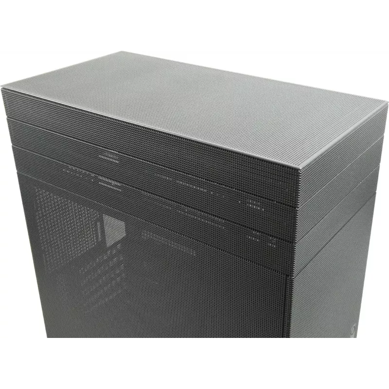 Obudowa PC Mini Tower INTER-TECH IM-2 Expander, Mini-ITX/Micro ATX, obsługa zasilaczy ATX/SFX, dyski 2,5 cala i 3,5 cala, wentylatory przednie/górne 120/140 mm, czarna