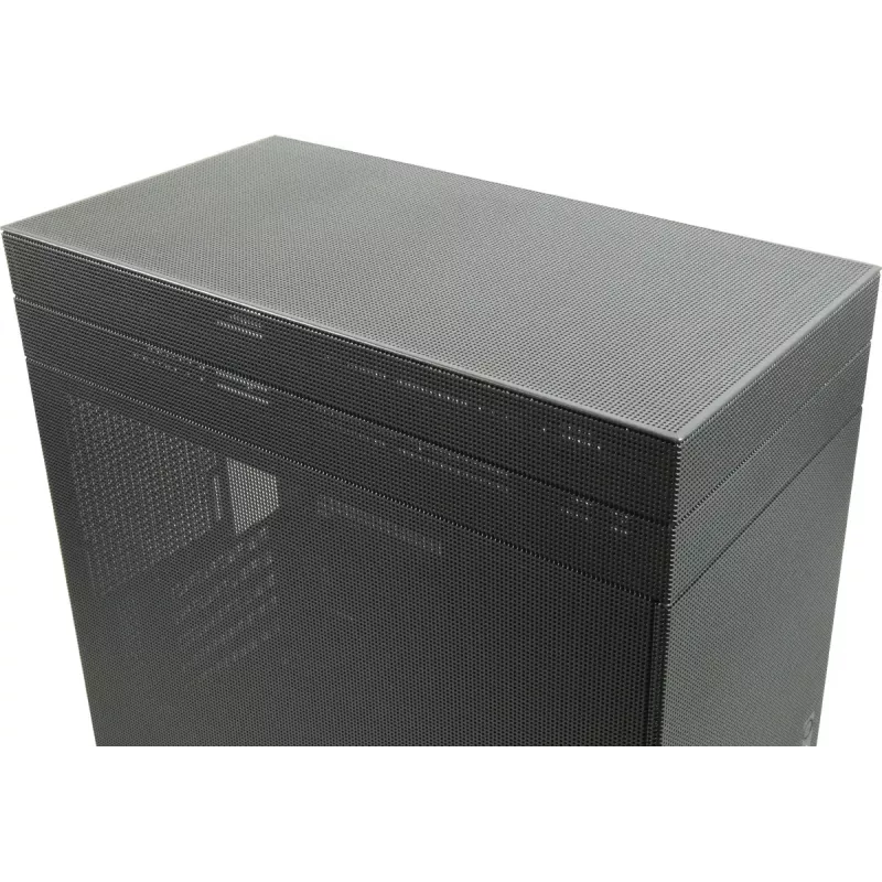Obudowa PC Mini Tower INTER-TECH IM-2 Expander, Mini-ITX/Micro ATX, obsługa zasilaczy ATX/SFX, dyski 2,5 cala i 3,5 cala, wentylatory przednie/górne 120/140 mm, czarna
