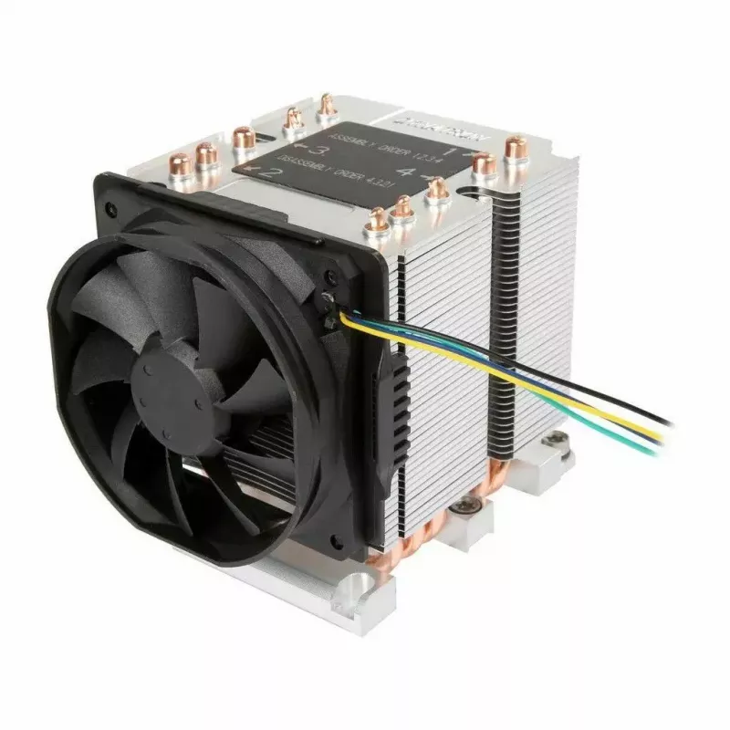 Cooler Inter-Tech 88885423 układ chłodzenia procesora 8 cm