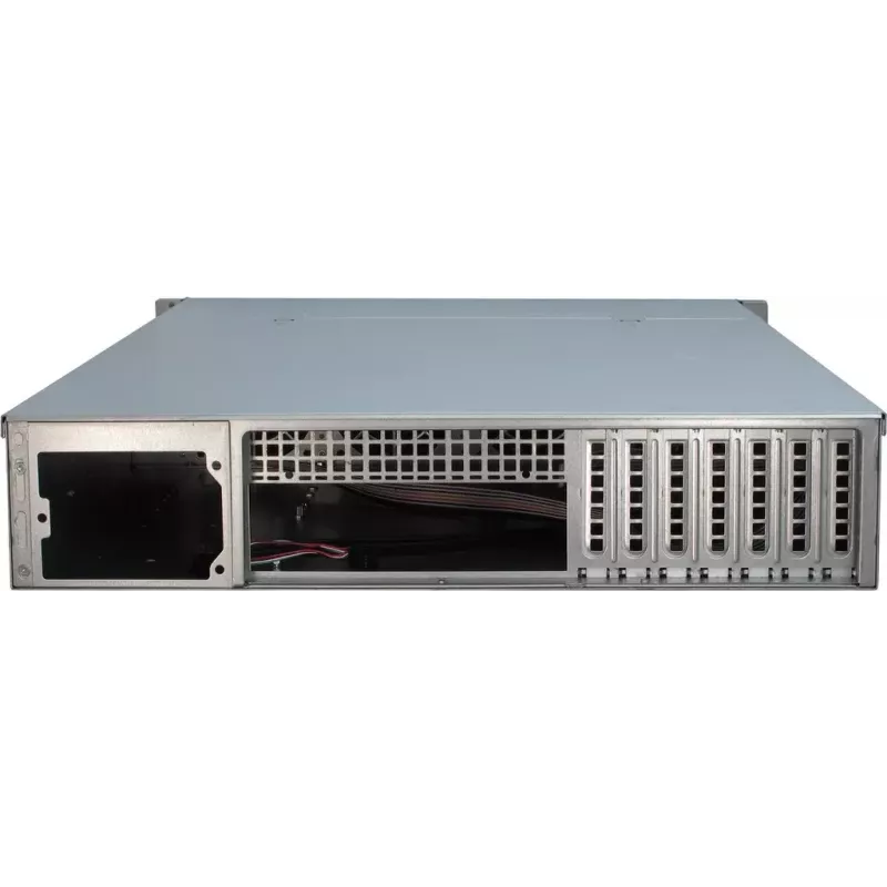 Obudowa serwerowa Inter-Tech IPC 2U-2412 Rack Czarna, Srebrna