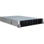 Obudowa serwerowa Inter-Tech IPC 2U-2412 Rack Czarna, Srebrna