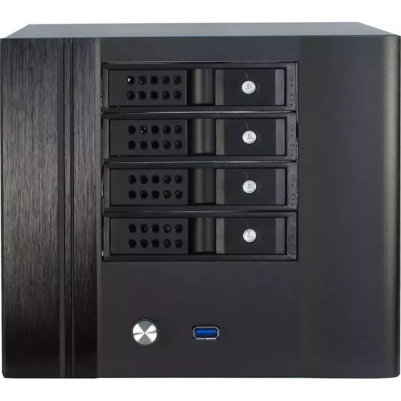 Obudowa PC Inter-Tech SC-4004 Small Form Factor Czarna
