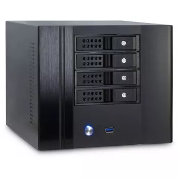 Obudowa PC Inter-Tech SC-4004 Small Form Factor Czarna