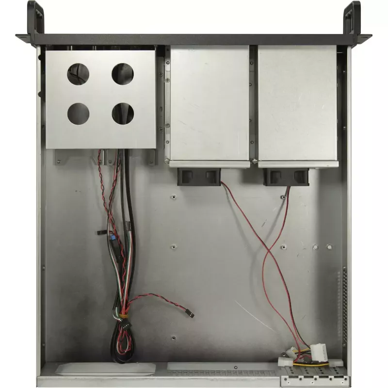 Obudowa serwerowa Inter-Tech 2U-2504 Czarny 480x527x89mm Wentylatory 60mm