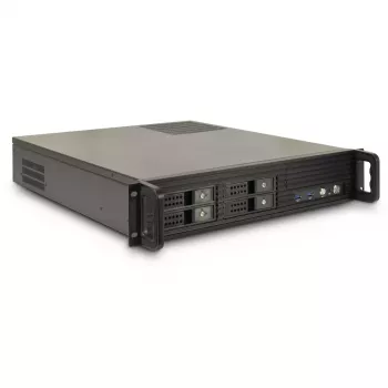 Obudowa serwerowa Inter-Tech 2U-2504 Czarny 480x527x89mm Wentylatory 60mm