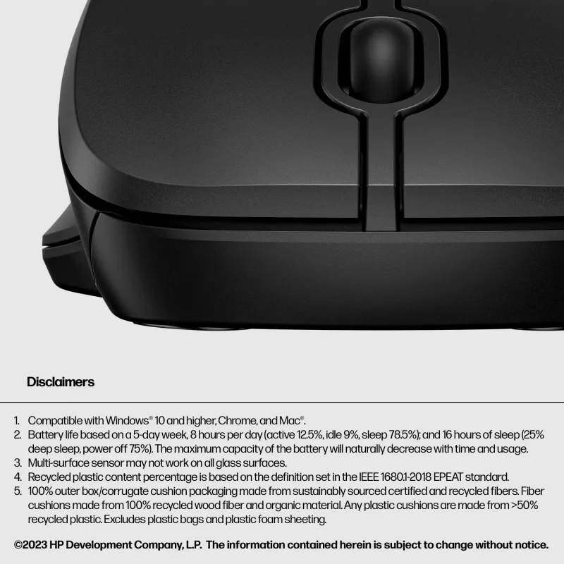 Mysz HP 255 Dual Wireless Mouse RF Wireless + Bluetooth