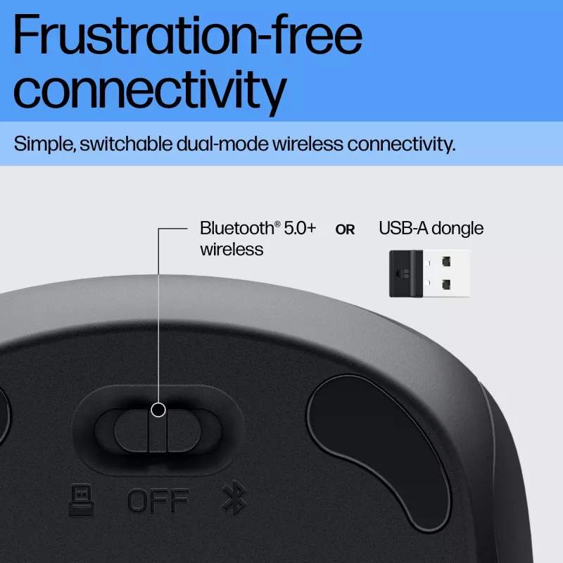 Mysz HP 255 Dual Wireless Mouse RF Wireless + Bluetooth
