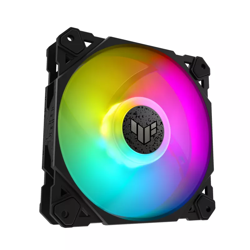 Wentylator ASUS TUF Gaming TF120 ARGB Obudowa komputera Chłodnica powietrzna 12 cm Czarny