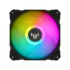 ASUS TUF Gaming TF120 ARGB Fan - Zestaw trzech wentylatorów z kontrolerem ARGB Obudowa komputera Chłodnica powietrzna 12 cm Czarny