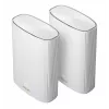 ASUS ZenWiFi AX Hybrid (XP4) Dwuzakresowy (2,4 GHz / 5 GHz) Wi-Fi 6 (802.11ax) Biały 2 Wewnętrzne