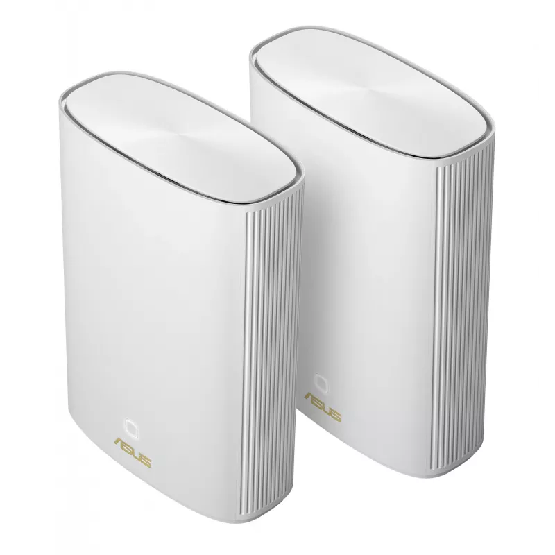 ASUS ZenWiFi AX Hybrid (XP4) Dwuzakresowy (2,4 GHz / 5 GHz) Wi-Fi 6 (802.11ax) Biały 2 Wewnętrzne