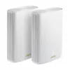 ASUS ZenWiFi AX Hybrid (XP4) Dwuzakresowy (2,4 GHz / 5 GHz) Wi-Fi 6 (802.11ax) Biały 2 Wewnętrzne