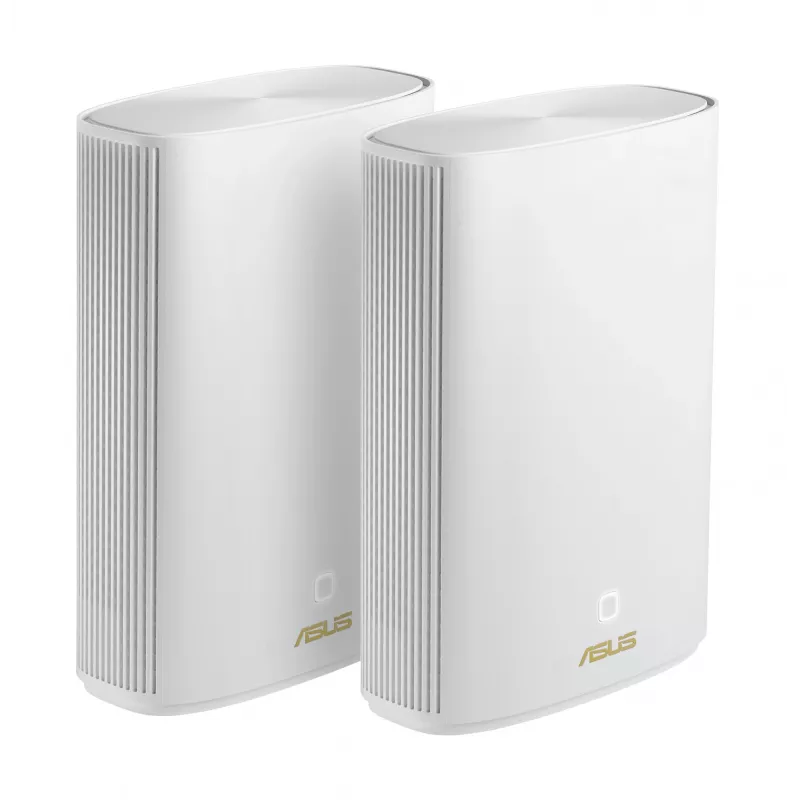 ASUS ZenWiFi AX Hybrid (XP4) Dwuzakresowy (2,4 GHz / 5 GHz) Wi-Fi 6 (802.11ax) Biały 2 Wewnętrzne