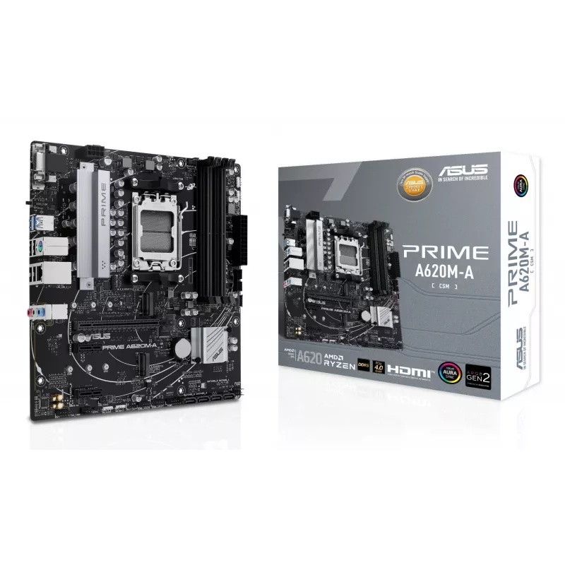 Płyta główna ASUS PRIME A620M-A-CSM AMD A620 Socket AM5 micro ATX