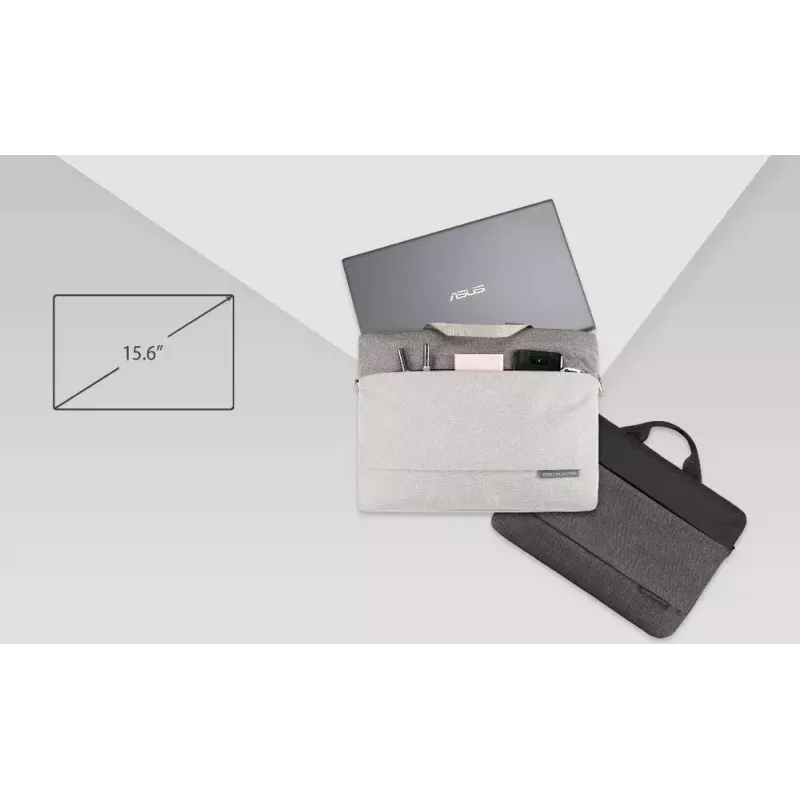 ASUS EOS 2 39.6 cm (15.6 inch) futerał wsuwany szary