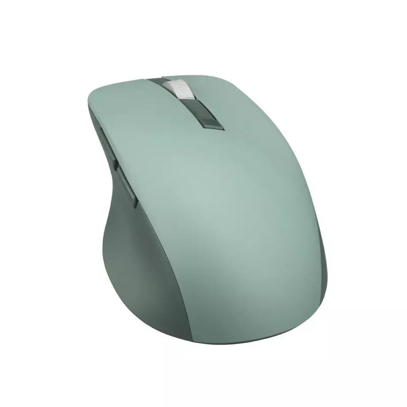 Mysz ASUS SmartO MD200 Silent Plus — symetryczna RF Wireless + Bluetooth, Optyczna 4200 DPI, 6 przycisków, zielona