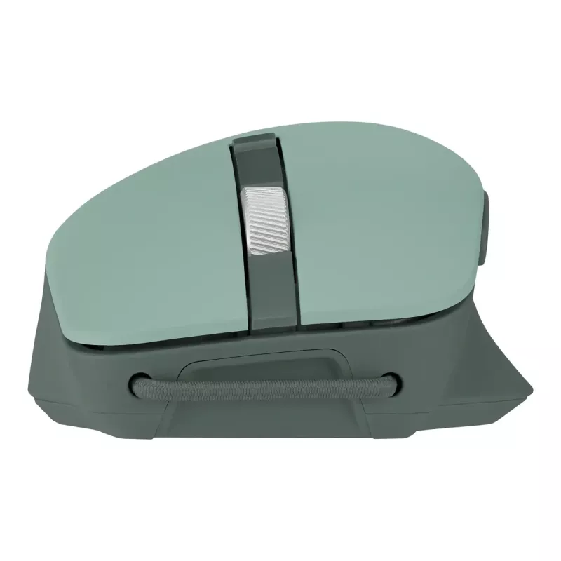 Mysz ASUS SmartO MD200 Silent Plus — symetryczna RF Wireless + Bluetooth, Optyczna 4200 DPI, 6 przycisków, zielona