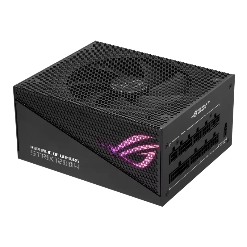 ASUS ROG STRIX 1200W Gold Aura Edition zasilacz 20+4 pin ATX ATX Czarny