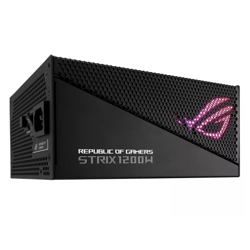 ASUS ROG STRIX 1200W Gold Aura Edition zasilacz 20+4 pin ATX ATX Czarny