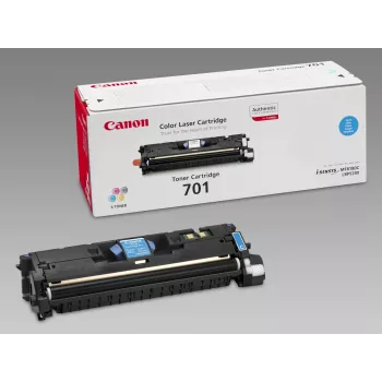 Canon 701 kaseta z tonerem 1 szt. Oryginalna Cyjan