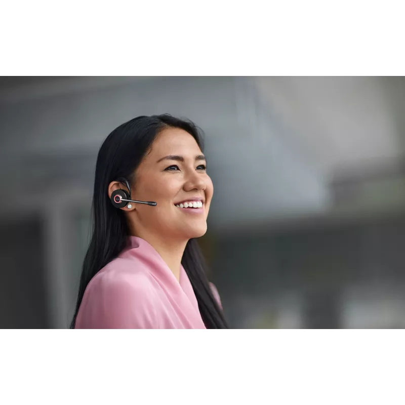 Jabra Engage 55 MS Stereo Słuchawki Bezprzewodowe Nauszne Biuro/Call Center USB Type-A Czarny