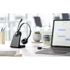 Jabra Engage 55 MS Stereo Słuchawki Bezprzewodowe Nauszne Biuro/Call Center USB Type-A Czarny