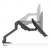 Ramię monitora BenQ BSH01 — Ergo Arm regulowana wysokość, kompatybilne z VESA, czarne