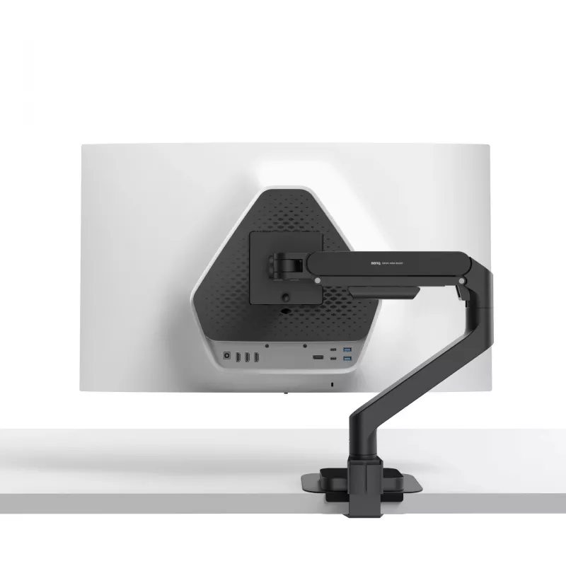 Ramię monitora BenQ BSH01 — Ergo Arm regulowana wysokość, kompatybilne z VESA, czarne