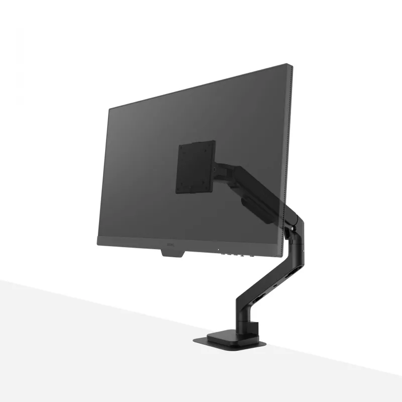 Ramię monitora BenQ BSH01 — Ergo Arm regulowana wysokość, kompatybilne z VESA, czarne