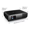BenQ W4100i Standard throw projector 3200 ANSI lumens DLP UHD 4K (3840x2160) 3D czarny