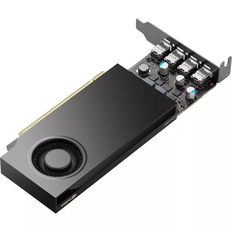 HP NVIDIA RTX A400 4GB GDDR6, karta graficzna, 4x Mini DisplayPort (9U277AA)