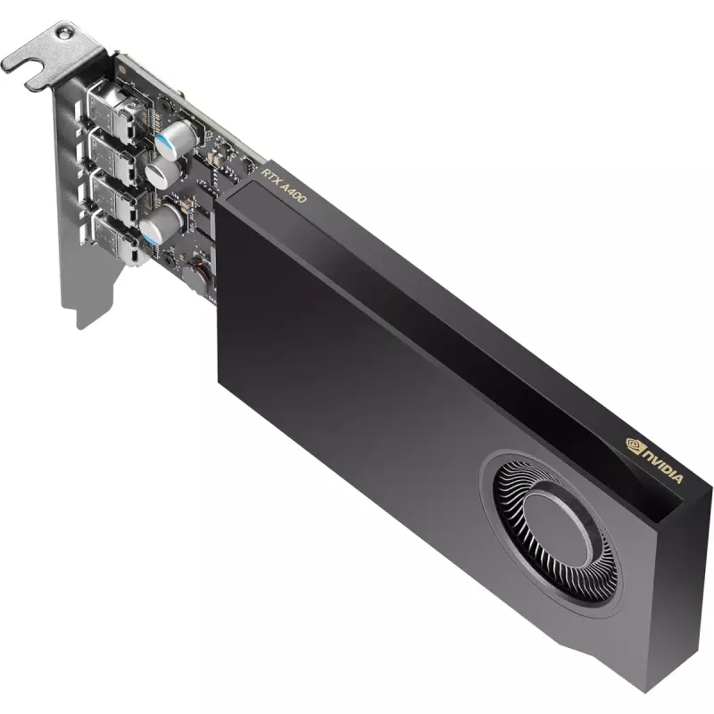 HP NVIDIA RTX A400 4GB GDDR6, karta graficzna, 4x Mini DisplayPort (9U277AA)