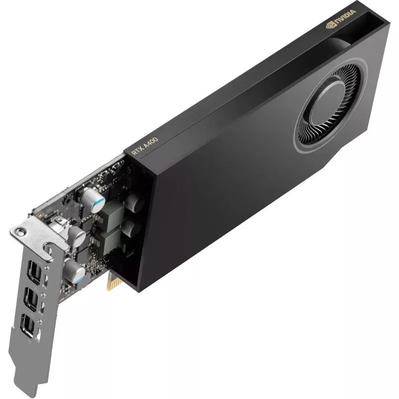 HP NVIDIA RTX A400 4GB GDDR6, karta graficzna, 4x Mini DisplayPort (9U277AA)