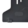 StarTech.com Ramię do monitora z tacką na laptopa VESA, Do laptopa (4,5kg/9,9lb) i pojedynczego wyświetlacza do 32 cali (8kg/17,6lb), Czarny, Wentylowana tacka, Regulowane ramię do laptopa, Mocowanie C-clamp/Grommet