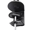 StarTech.com Ramię do monitora z tacką na laptopa VESA, Do laptopa (4,5kg/9,9lb) i pojedynczego wyświetlacza do 32 cali (8kg/17,6lb), Czarny, Wentylowana tacka, Regulowane ramię do laptopa, Mocowanie C-clamp/Grommet