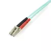 StarTech.com 5m (16.4ft) LC/UPC do LC/UPC OM3 Wielomodowy Kabel Światłowodowy, Full Duplex 50/125µm Kabel Zipcord, 100G, Niska Tłumienność Wtrąceniowa, LSZH Kabel Światłowodowy Jumper