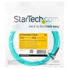 StarTech.com 5m (16.4ft) LC/UPC do LC/UPC OM3 Wielomodowy Kabel Światłowodowy, Full Duplex 50/125µm Kabel Zipcord, 100G, Niska Tłumienność Wtrąceniowa, LSZH Kabel Światłowodowy Jumper