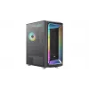 Obudowa PC AEROCOOL Interstellar Midi Tower Czarna — ATX, obsługuje GPU do 362 mm, cooler CPU do 163 mm, przedni radiator 3x120/360 mm